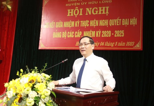 Đồng chí Dương Xuân Huyên phát biểu chỉ đạo